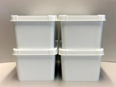 CAJA CON TAPA "ARCHIVO" PLÁSTICA BLANCA CHICA en internet