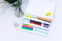 CAJA ORGANIZADORA "LUXURY" CON 3 BANDEJAS en internet