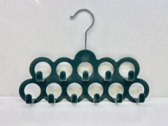 PERCHA AFELPADA CON GANCHOS PARA CINTURONES Y BIJOU - comprar online