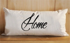 ALMOHADON RECNTANGULAR CON FUNDA + RELLENO