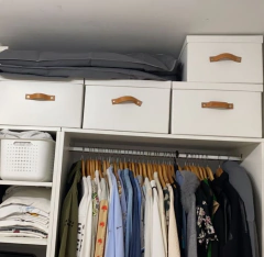 FUNDA PROTECTORA "FIKA" "XL" PARA TRAJES, VESTIDOS, SACOS CON CIERRE - Marian - Todo Organizado