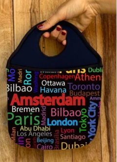 BOLSA DE NEOPREN "CARS" PARA COLGAR