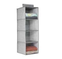 ORGANIZADOR "FIKA" PARA ROPA COLGANTE 4 ESTANTES