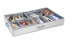 ORGANIZADOR "FIKA" BAJO CAMA PARA ZAPATOS O MULTIUSO 12 DIVISIONES - comprar online