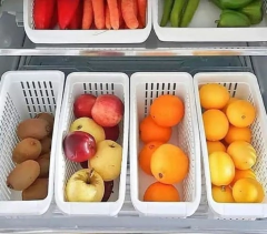 CONTENEDOR "ALASKA" PARA HELADERA BLANCO ANGOSTO ALTO - Marian Todo Organizado