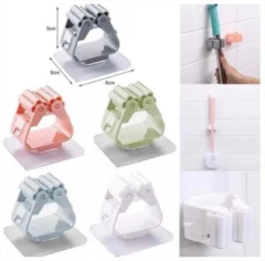 SOPORTE PARA ESCOBA x1 CON ADHESIVO - Marian Todo Organizado