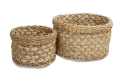 CESTO “MICHAY” DE FIBRAS NATURALES “L”