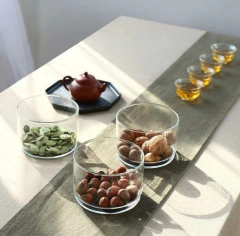 Imagen de ORGANIZADOR "POSITANO" BEAUTY DE VIDRIO CON 3 BANDEJAS