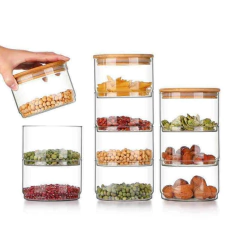 ORGANIZADOR "POSITANO" BEAUTY DE VIDRIO CON 4 BANDEJAS - comprar online