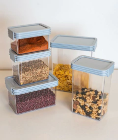 Imagen de CONTENEDOR "AMALFI" HERMETICO DE ACRILICO "XS" CON TAPA
