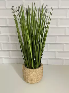 PLANTA ARTIFICIAL "SILVIA" CON MACETA ALTA