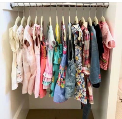 Imagen de PERCHAS PARA NIÑOS "KIDS" SLIM DE TERCIOPELO x10