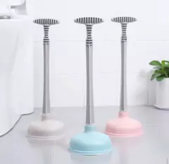 SOPAPA DE SILICONA CON MANGO PLASTICO "XL"