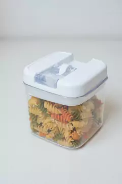 COMBO X 6 FRASCOS CUADRADO "SURTIDOS 1" CON TAPA HERMETICOS DE ACRILICO