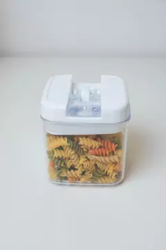 COMBO X 6 FRASCOS CUADRADO "SURTIDOS 1" CON TAPA HERMETICOS DE ACRILICO - comprar online