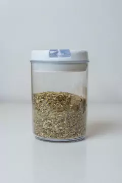 COMBO x5 FRASCOS REDONDOS "SURTIDOS 1" DE ACRILICO CON TAPA HERMETICOS en internet