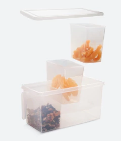 Imagen de ORGANIZADOR "TUNA" DE HELADERA CON COMPARTIMIENTOS REMOVIBLES