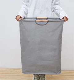 CESTO LAUNDRY NORDICO GRIS TELA IMPERMEABLE en internet