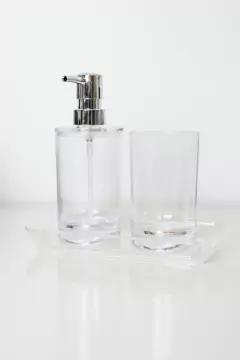 BANDEJA DE ACRILICO PARA TOALLA DE MANO TRANSPARENTE RECTANGULAR en internet