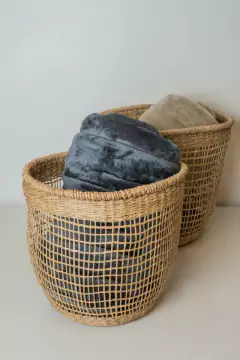 CESTOS "YAEL" DE FIBRAS NATURALES "S" - comprar online