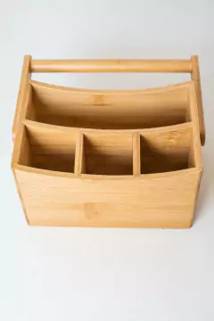 ORGANIZADOR "VALSEN" CUBIERTOS / UTENSILLOS “S” DE BAMBOO en internet