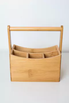 ORGANIZADOR "VALSEN" CUBIERTOS / UTENSILLOS “S” DE BAMBOO - comprar online