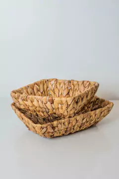 Imagen de FUENTE "ZUMAYA" CUADRADA "L" FIBRAS NATURALES