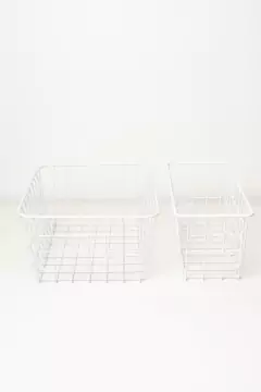 CANASTA "CATALUÑA" DE METAL ALAMBRE XL - tienda online