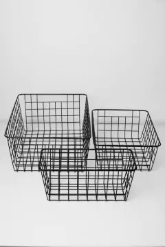 Imagen de CANASTA "CATALUÑA" DE METAL ALAMBRE XL