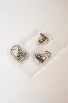 ORGANIZADOR "BEAUTY CUADRADO" x6 DIVISIONES