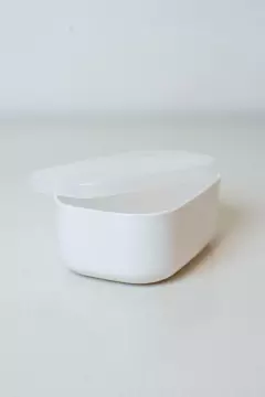 CONTENEDOR "AYLIN" HERMETICO BLANCO "XS" CON TAPA en internet