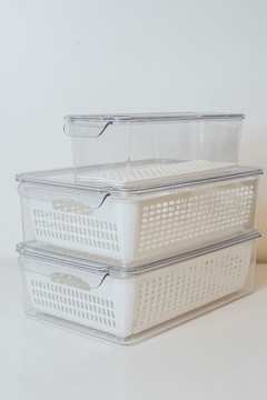 Imagen de ORGANIZADOR "AYMARA PLUS XL" PARA HELADERA CON TAPA Y REJILLA