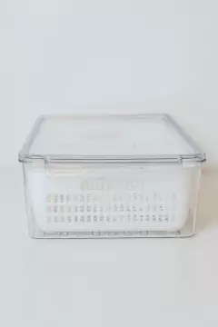 ORGANIZADOR "AYMARA PLUS XL" PARA HELADERA CON TAPA Y REJILLA