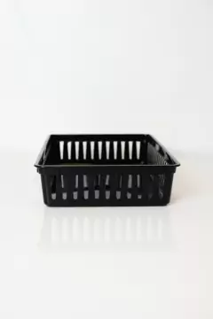 CESTO ORGANIZADOR RECTANGULAR CALADO GRANDE - Marian Todo Organizado