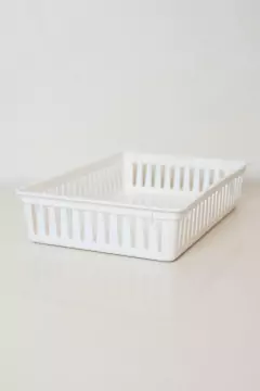 CESTO ORGANIZADOR RECTANGULAR CALADO GRANDE - comprar online