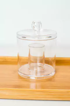 ORGANIZADOR "TIFFANY" PARA HISOPOS Y ALGODONES REDONDO en internet