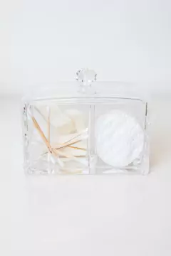 Imagen de ORGANIZADOR "SUMMER" DE ACRILICO CON DIVISION Y TAPA