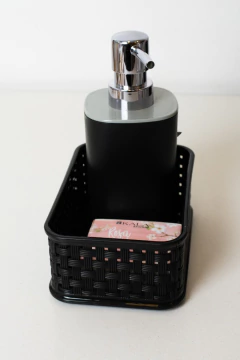 CESTO RATAN RECTANGULAR MINI BAJO #3 S - comprar online