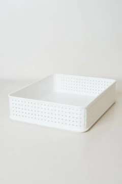 Imagen de BANDEJA ORGANIZADORA RATAN BAJA "MINI" RECTANGULAR #7 L