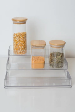 ESCALERITA ORGANIZADORA "SUSAN" 3 ESCALONES PARA ALACENA Y BAÑO