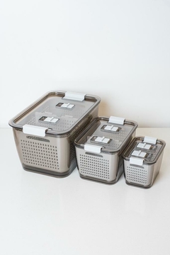 ORGANIZADOR "AYMARA PLUS” XL TAPA CON RESPIRADOR PARA HELADERA - comprar online