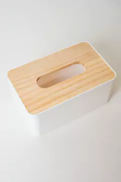 PORTA PAÑUELOS "NORDICO SQUARE" CON BAMBOO - comprar online
