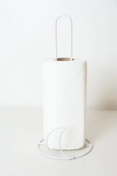 PORTA ROLLOS "SHINE" BLANCO - comprar online