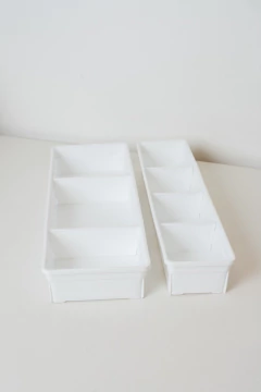 ORGANIZADOR "KUMI" ANCHO BLANCO - tienda online