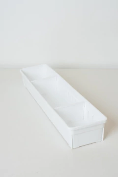 ORGANIZADOR "KUMI" ANGOSTO BLANCO - comprar online