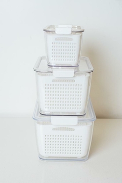ORGANIZADOR "AYMARA PLUS” XL TAPA CON RESPIRADOR PARA HELADERA - tienda online