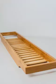 BANDEJA / ESTANTE "VALSEN" ORGANIZADOR PARA BAÑERA DE BAMBOO