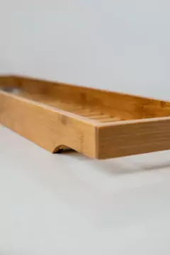 Imagen de BANDEJA / ESTANTE "VALSEN" ORGANIZADOR PARA BAÑERA DE BAMBOO