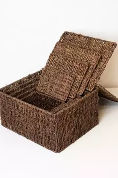 CAJA CON TAPA "GLAM" "L" #2 CON ASAS en internet