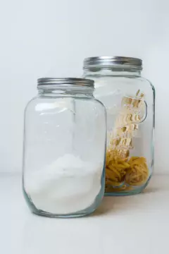 FRASCO "FIRENZE" DE VIDRIO HERMETICO "XL" - Marian Todo Organizado